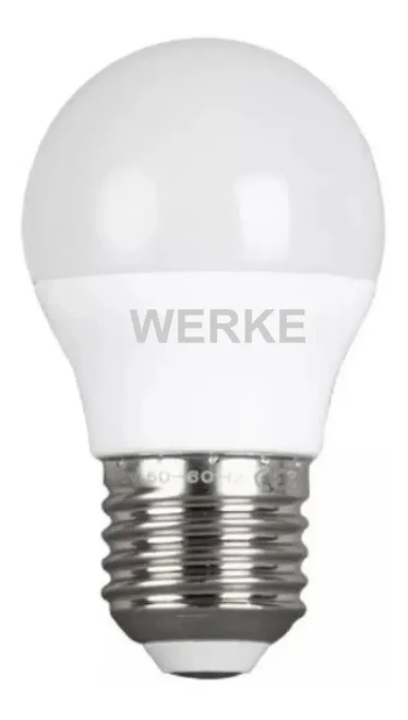 Lámpara LED Gota E14 5.5w Luz Cálida 2700k Werke - Pack x10