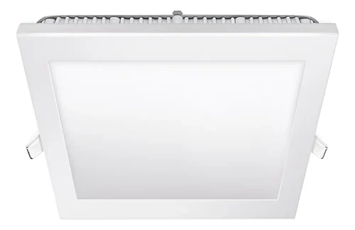 Panel LED Aplicar Cuadrado 24w Luz Neutra 4000k Multivoltaje Werke By Signify - Pack x6
