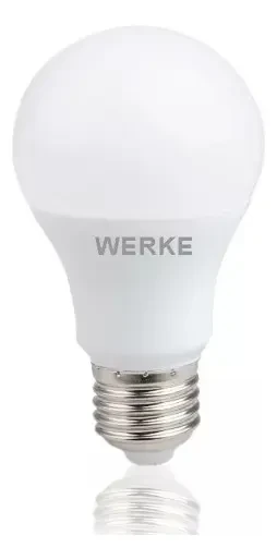 Lámpara LED Bulbo 10w Luz Fría 6400k E27 Werke - Pack x10