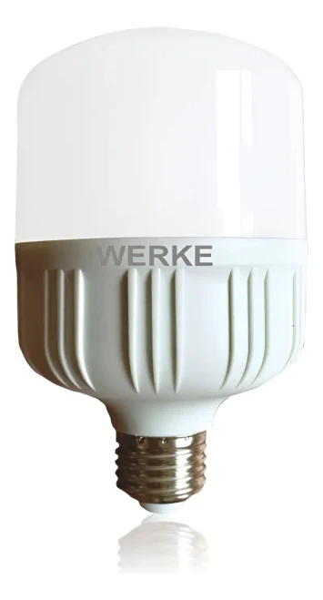 Lámpara Galponera 30w LED Alto Poder Luz Cálida Werke - Pack x4