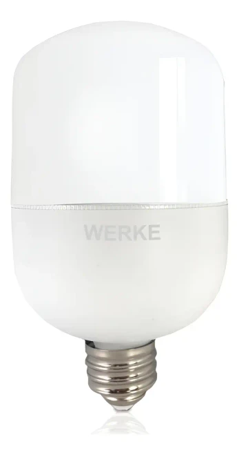 Lamparas LED Galponera 60w E40 - High Power Tipo T Werke - Pack x4