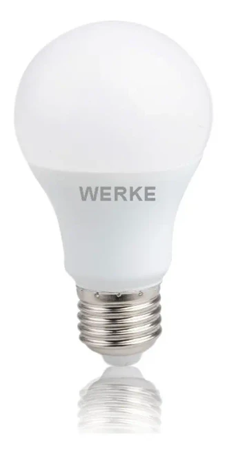 Lámpara LED Bulbo 15w Luz Cálida 2700k E27 Werke - Pack x10