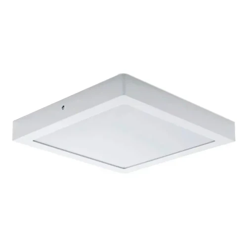 Panel Plafón LED 6w Aplicar Cuadrado Color Blanco Luz Fría Werke - Pack x4