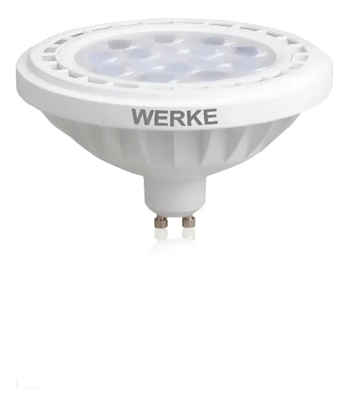 Lámpara LED GU10 12.5w Luz Cálida 2700k Werke - Pack x4