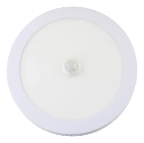 Panel LED Aplicar 18w Redondo con Sensor de Movimiento Luz Fría Werke - Pack x4