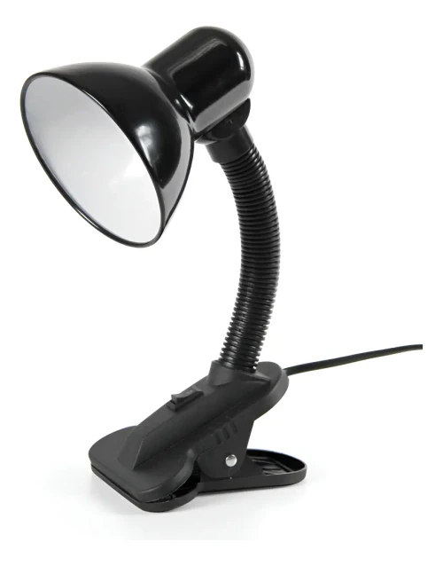 Velador con Pinza LED Negro Werke