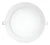 Panel LED Embutir Redondo 24w Luz Cálida 3000k Multivoltaje Werke By Signify - Pack x6