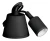 Colgante de Silicona Negro Werke