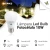 Lámpara LED 10w con Fotocélula Base/Rosca E-27 Fría Werke