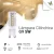 Lámpara LED G9 5w Luz Fría 6400k Cilíndrica Werke - Pack x4
