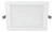 Panel LED Embutir Cuadrado 18w Luz Fría 6500k Multivoltaje Werke By Signify - Pack x6