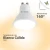Lámpara LED GU10 7w Luz Cálida 2700k Werke - Pack x10