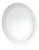Panel Plafón LED 12w Embutir Redondo Color Blanco Luz Fría Werke - Pack x4