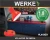 Velador de Mesa LED Rojo Werke