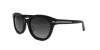C1 Shiny Black w/ Grey Gradient Polarized Lenses