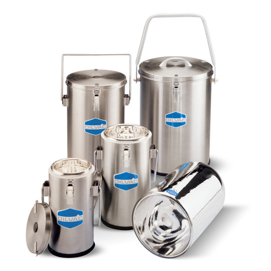 DILVAC Glass Dewars, Stainless Steel Case | From $443.97