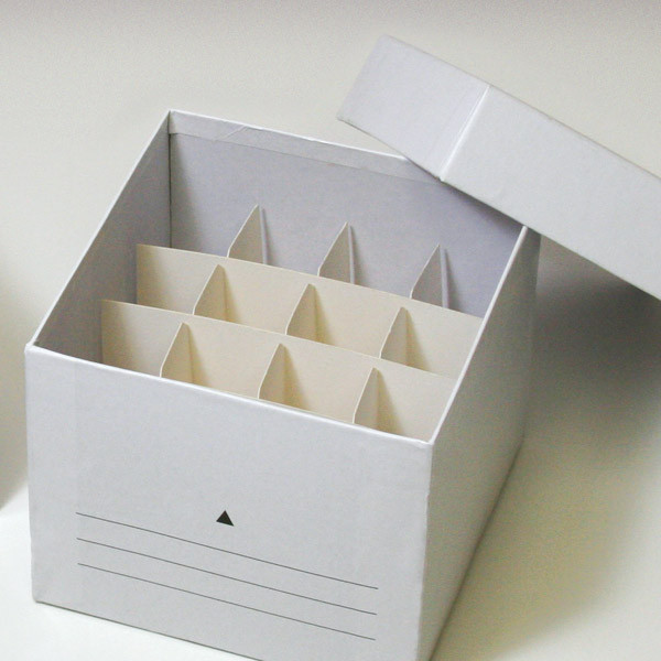 Globe Scientific Cardboard Storage Boxes for 50ml Centrifugal tubes
