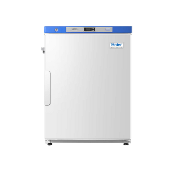 Outside of the DW-25L92 3 drawer model Haier -25℃ biomedical freeze.