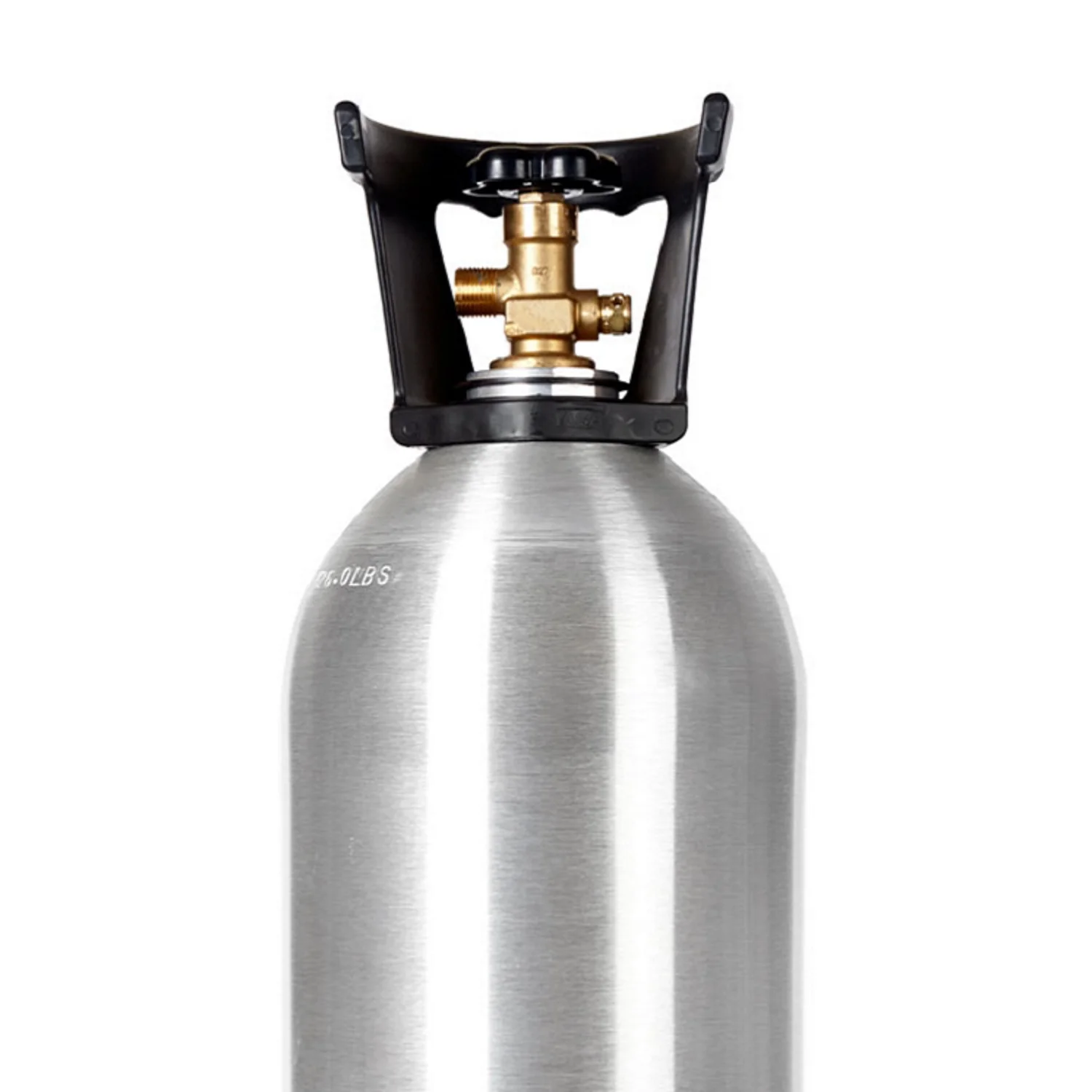 CO2 Tank with Siphon Valve and CGA-320 fitting