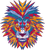 Geometric lion