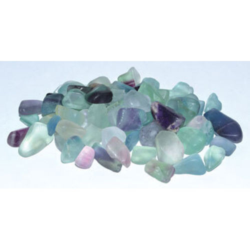 1 lb Fluorite tumbled chips 7-9mm 1 lb Fluorite tumbled chips 7-9mm