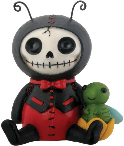 Furrybones Dots Skeleton in Ladybug Costume Furrybones Dots Skeleton in Ladybug Costume