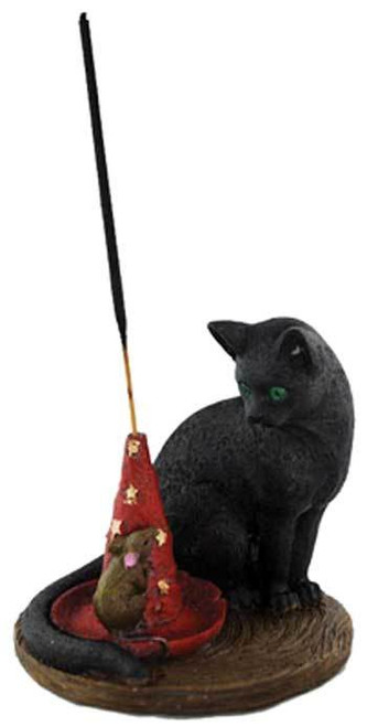 Magical Cat and Mouse incense Holder