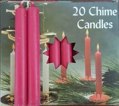 1/2 Pomegranate Chime candle 20 pack 1/2 Pomegranate Chime candle 20 pack
