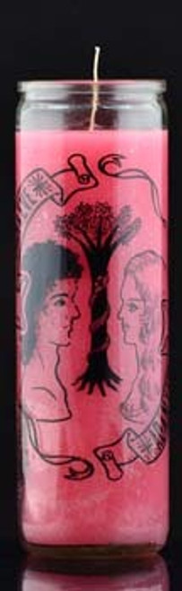 Adam and Eve 7 day jar candle