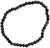 4mm Snow Flake Obsidian stretch bracelet