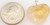 1" Citrine heart