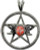 Triple Moon-Pentagram Spell amulet