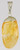 Citrine tumbled pendant
