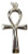1 1/2" Ankh pendant sterling