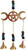 Triple Moon wind chime