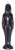 7 1/4in. Black Woman candle