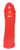 6 1/2in. Red Male Gender candle