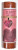 Clarity pillar candle with Rhodonite heart