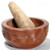 Celtic Soapstone mortar & pestle set