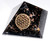 70mm Orgone Tourmaline, Black & Flower pyramid