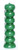 Green Seven Knob candles