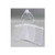 100 Pack 4" X 6" White Organza Bag