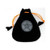 Pentagram Velveteen Black Bag 5"