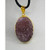 Amethyst Oval gold plated pendant