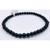 4mm Tourmaline, Black bracelet