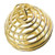 (set of 24) 1" Gold Plated coil
