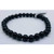 6mm Tourmaline, Black bracelet
