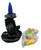 3 1/2" Flower & Hand backflow burner