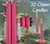 1/2 Pomegranate Chime candle 20 pack