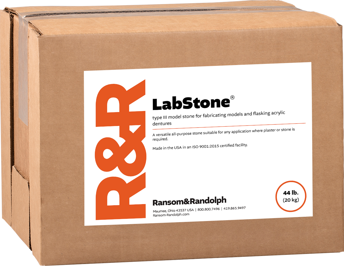 LabStone® dental stone buff - 44 lbs.